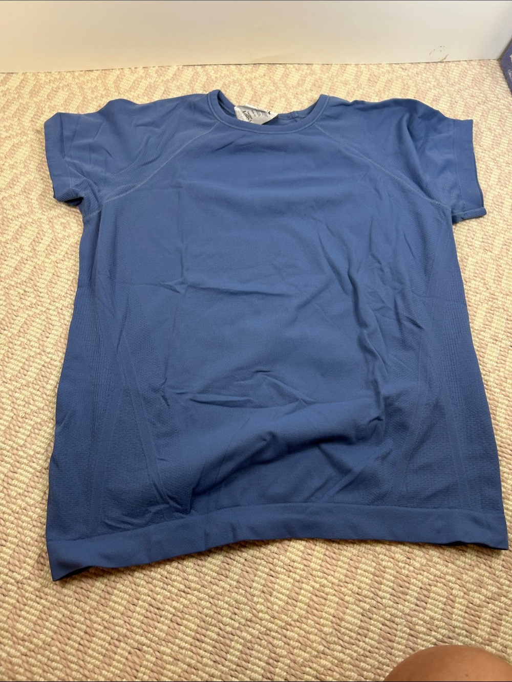 Athleta Kids Short-Sleeve Performance Tee in Navy Blue